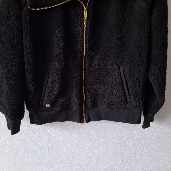 Lauren Ralph Lauren Black Cozy Sweatshirt - Picture 3 of 7